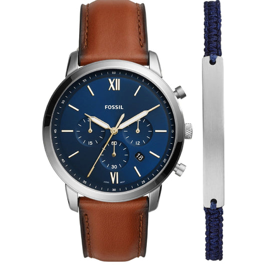 Cofanetto Fossil Neutra Chrono da uomo FS5708SET-1