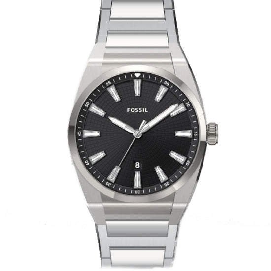 Orologio solo tempo Fossil Everett 3 Hand da uomo FS5821-1