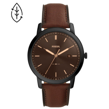 Orologio solare Fossil The Minimalist Solar da uomo FS5841-1