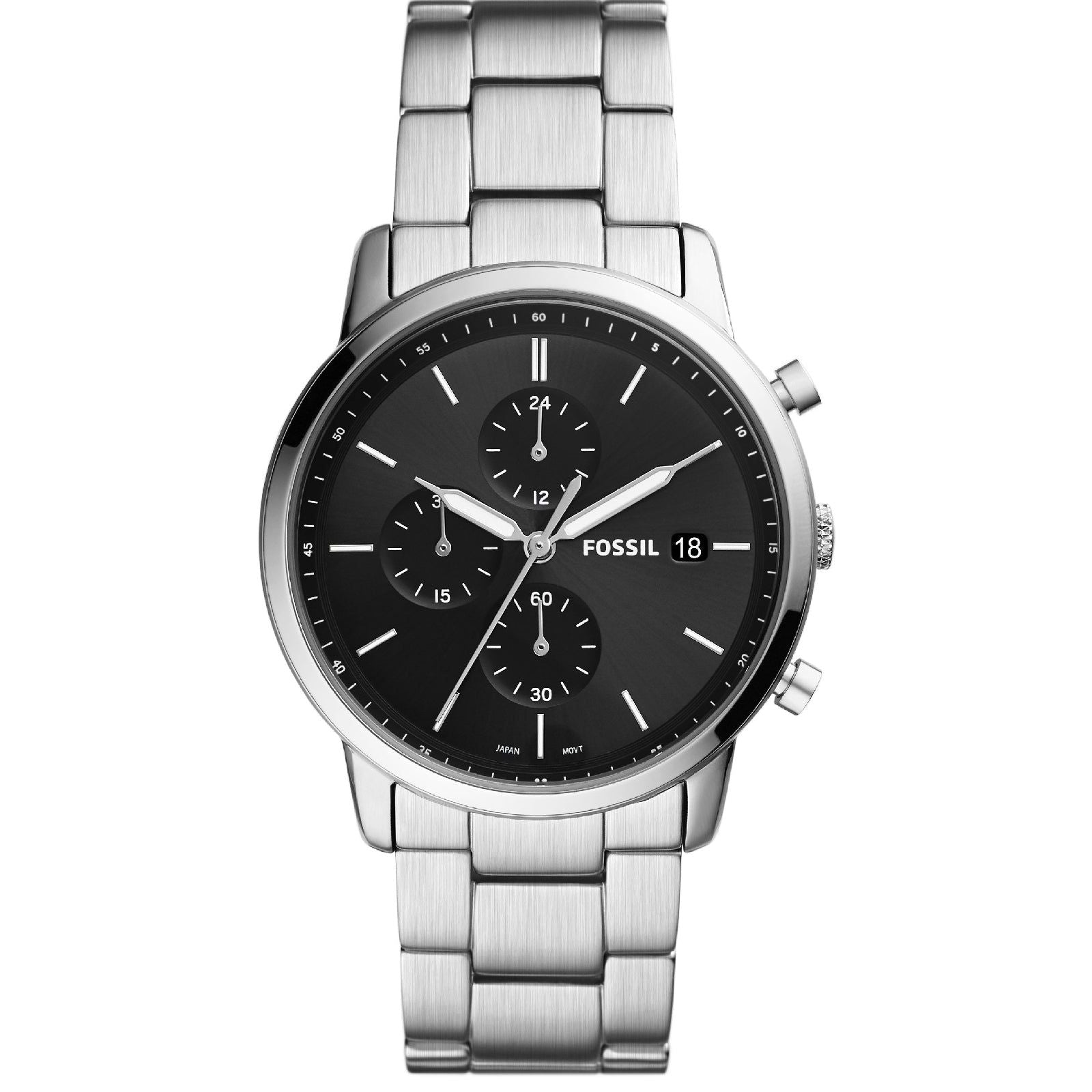Orologio crono Fossil Minimalist Chrono da uomo FS5847-1