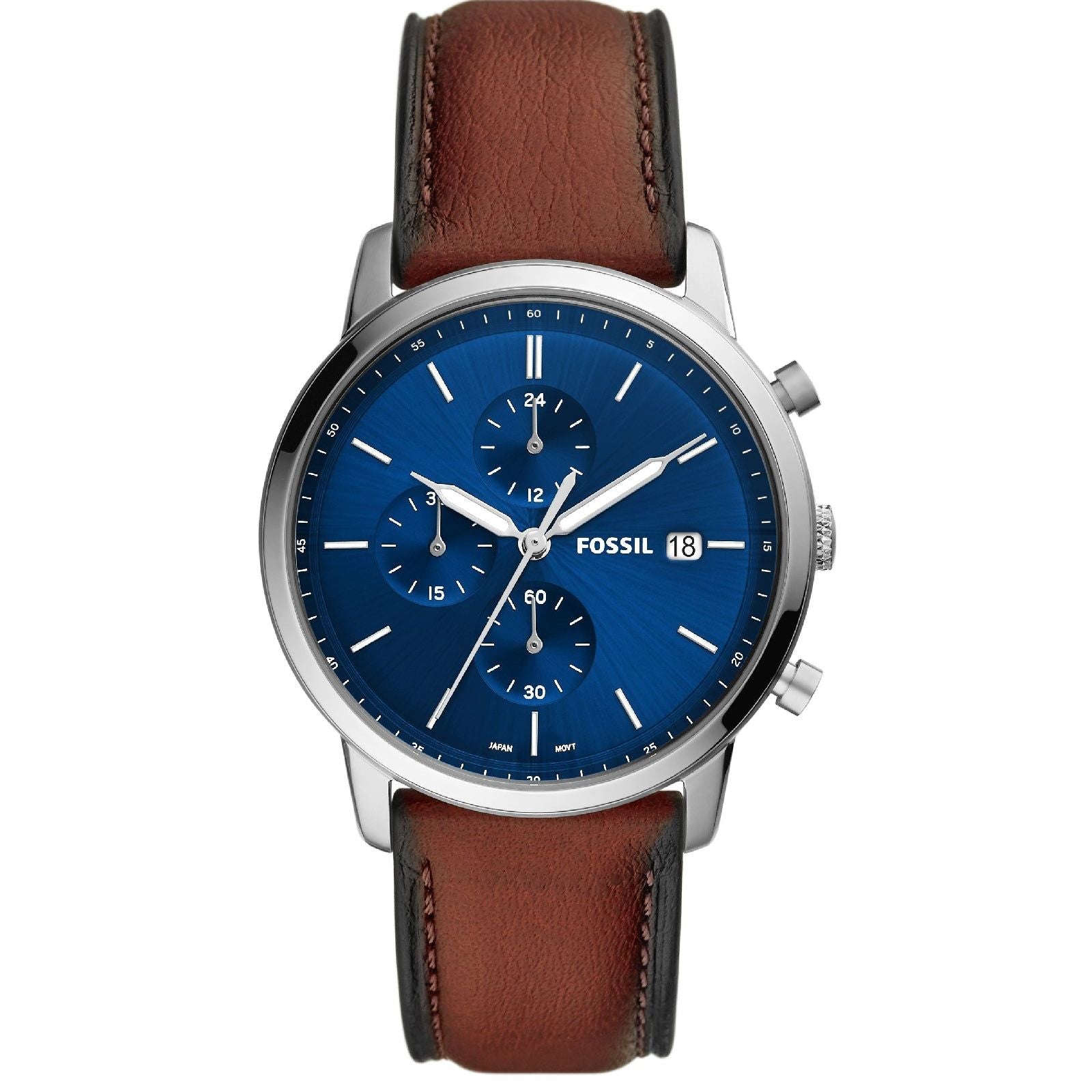 Orologio crono Fossil Minimalist Chrono da uomo FS5850-1