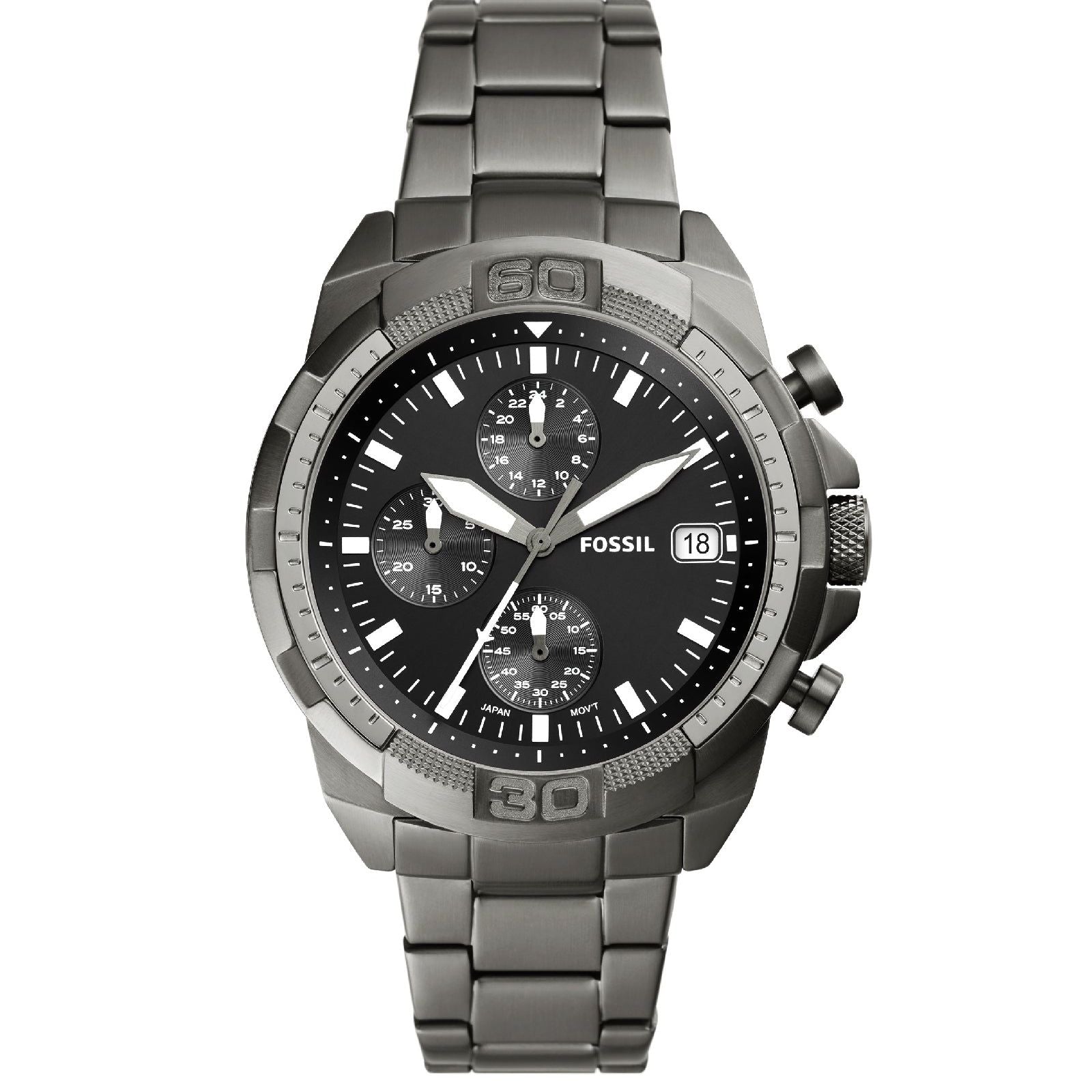 Orologio crono Fossil 44MM Bronson da uomo FS5852-1