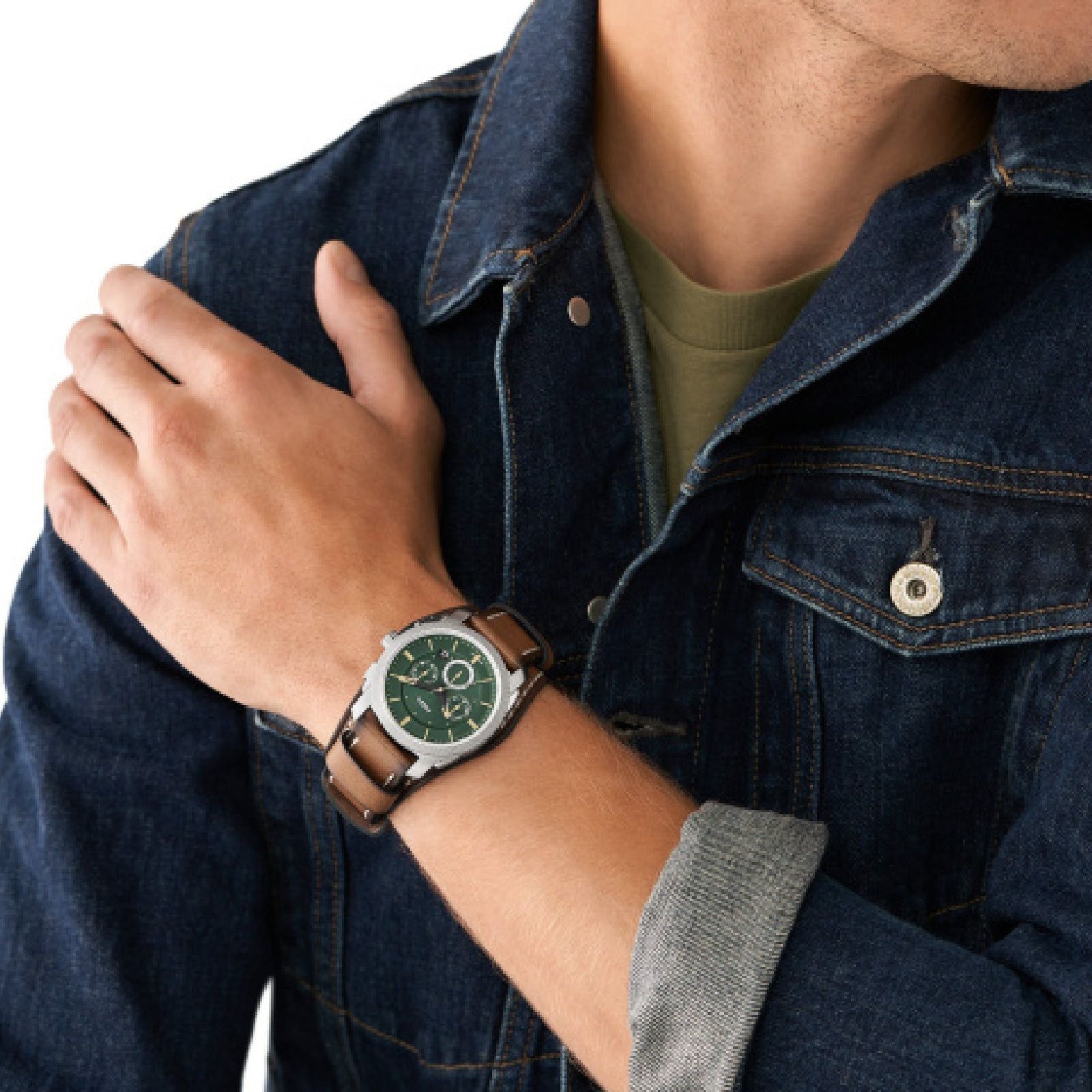 Orologio cronografo Fossil Machine da uomo FS5962-4