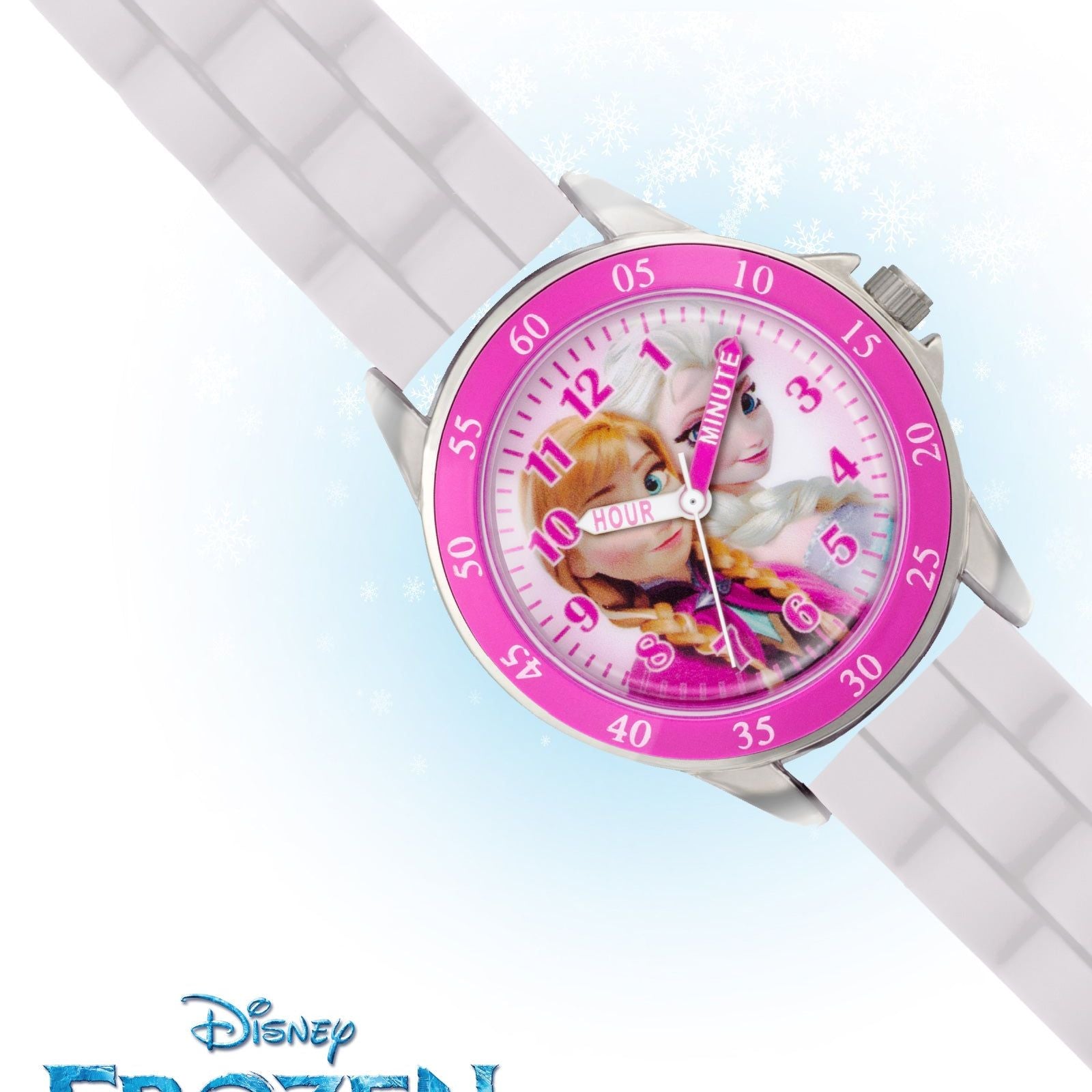 Orologio solo tempo Disney Time Teacher Frozen da bambina FZN3550-01-2