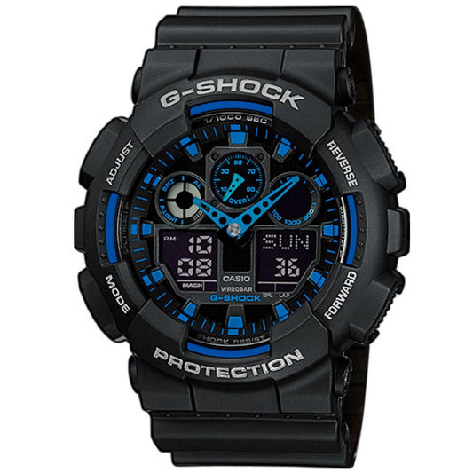 Orologio digitale e analogico Casio G-Shock da uomo GA-100-1A2ER-1