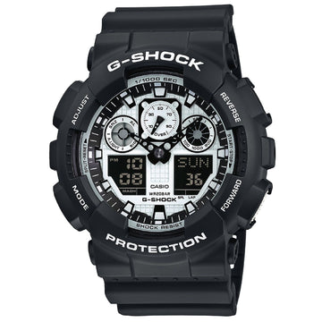 Orologio digitale e analogico Casio G-Shock da uomo GA-100BW-1AER-1