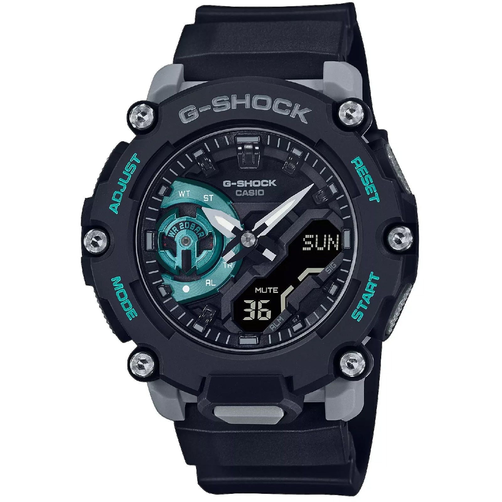 Orologio digitale e analogico Casio G-Shock da uomo GA-2200M-1AER-1