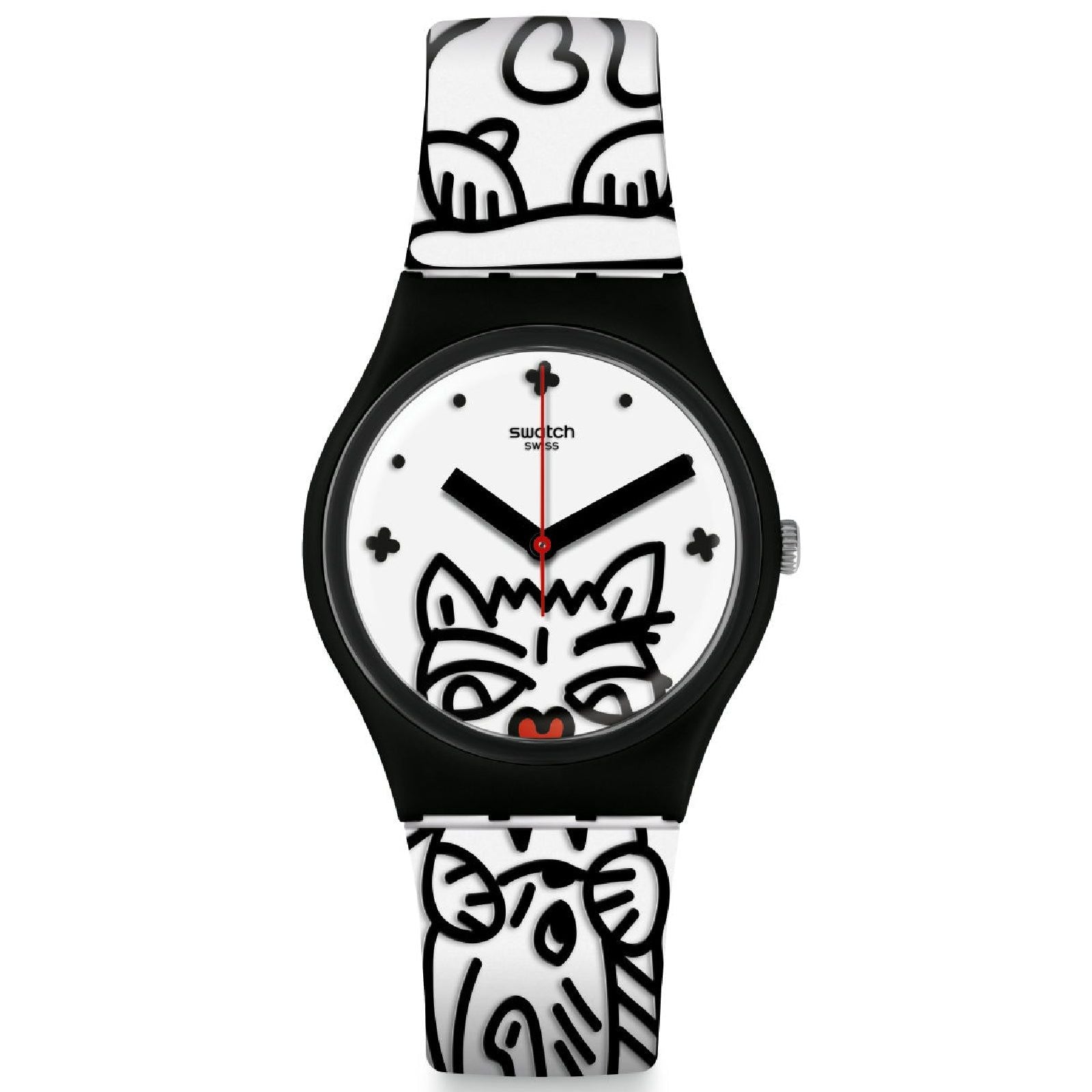 Orologio solo tempo Swatch I Love Your Folk da donna e da bambina/o GB322-1