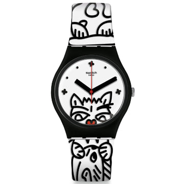 Orologio solo tempo Swatch I Love Your Folk da donna e da bambina/o GB322-1