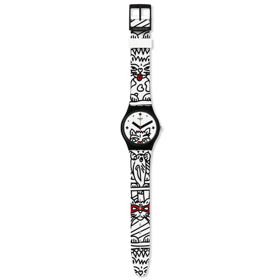 Orologio solo tempo Swatch I Love Your Folk da donna e da bambina/o GB322-2