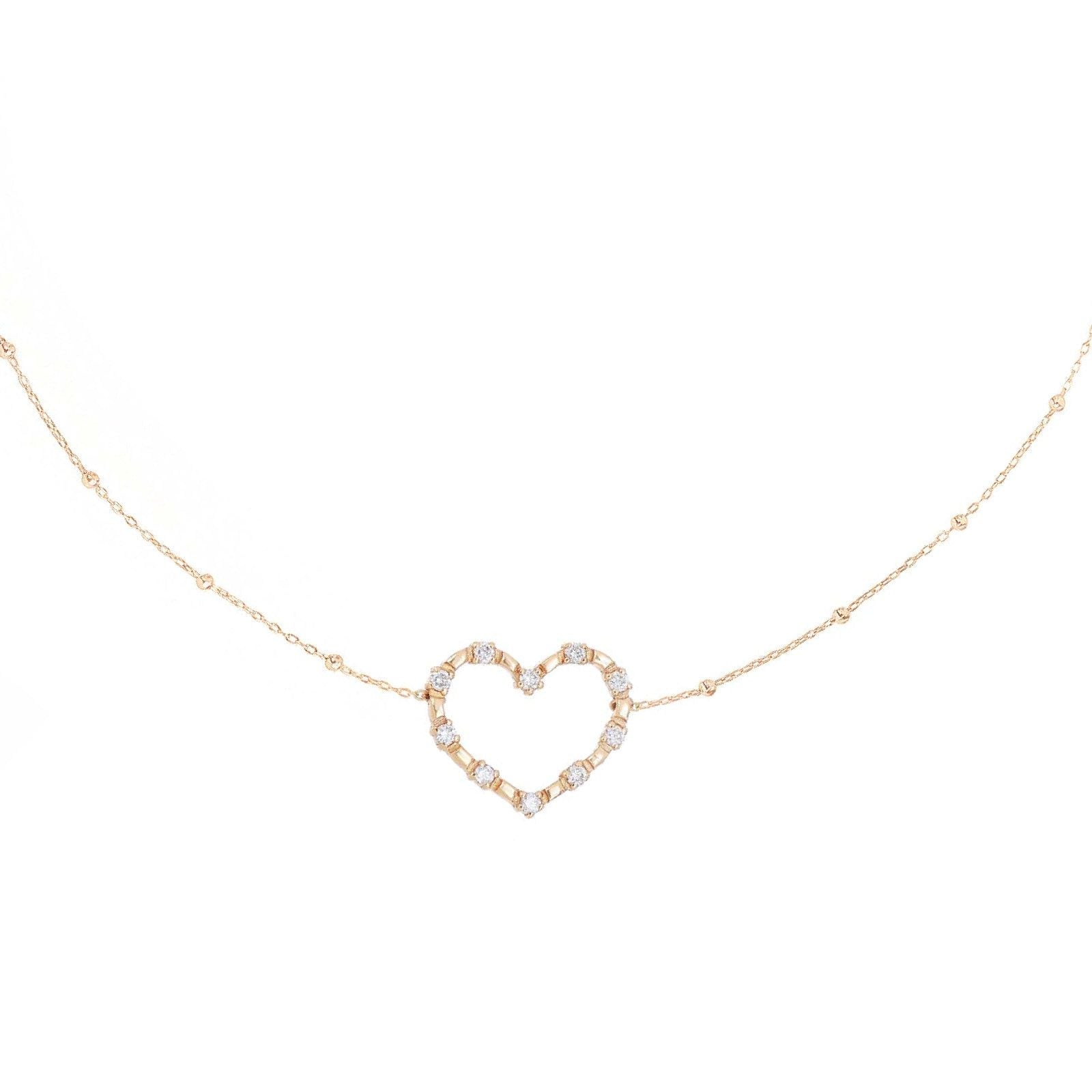 Collana Maman et Sophie Aurum Mon Coeur da donna GCMCR2RB-1