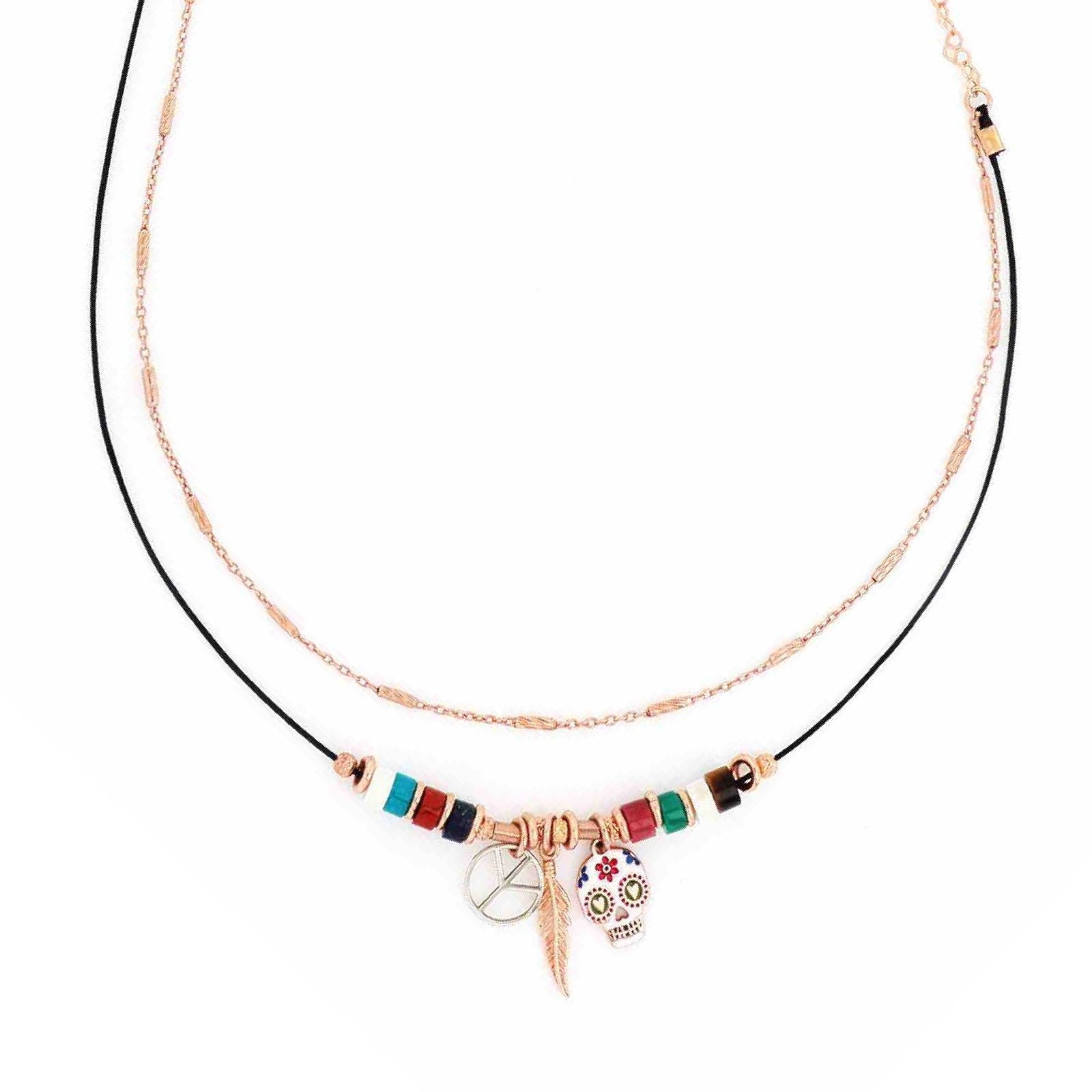 Collana Maman et Sophie Rainbow da donna GCRAICMX-1