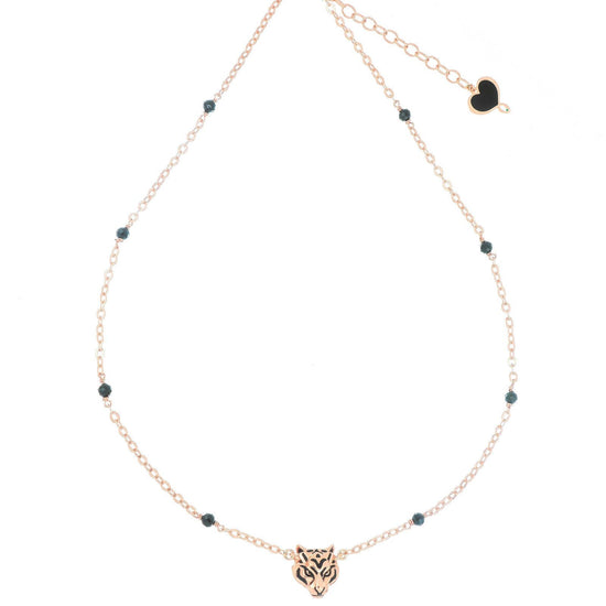 Collana Maman et Sophie Tigre Yanez da donna GCYANRO8SP-1