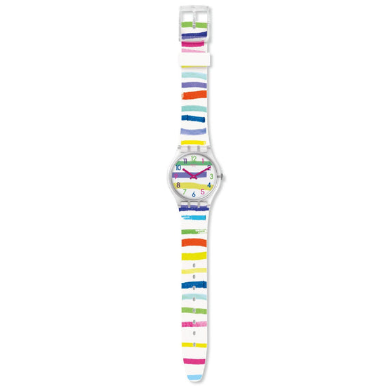 Orologio solo tempo Swatch Mediterranean Views da donna e da bambina/o GE254-2