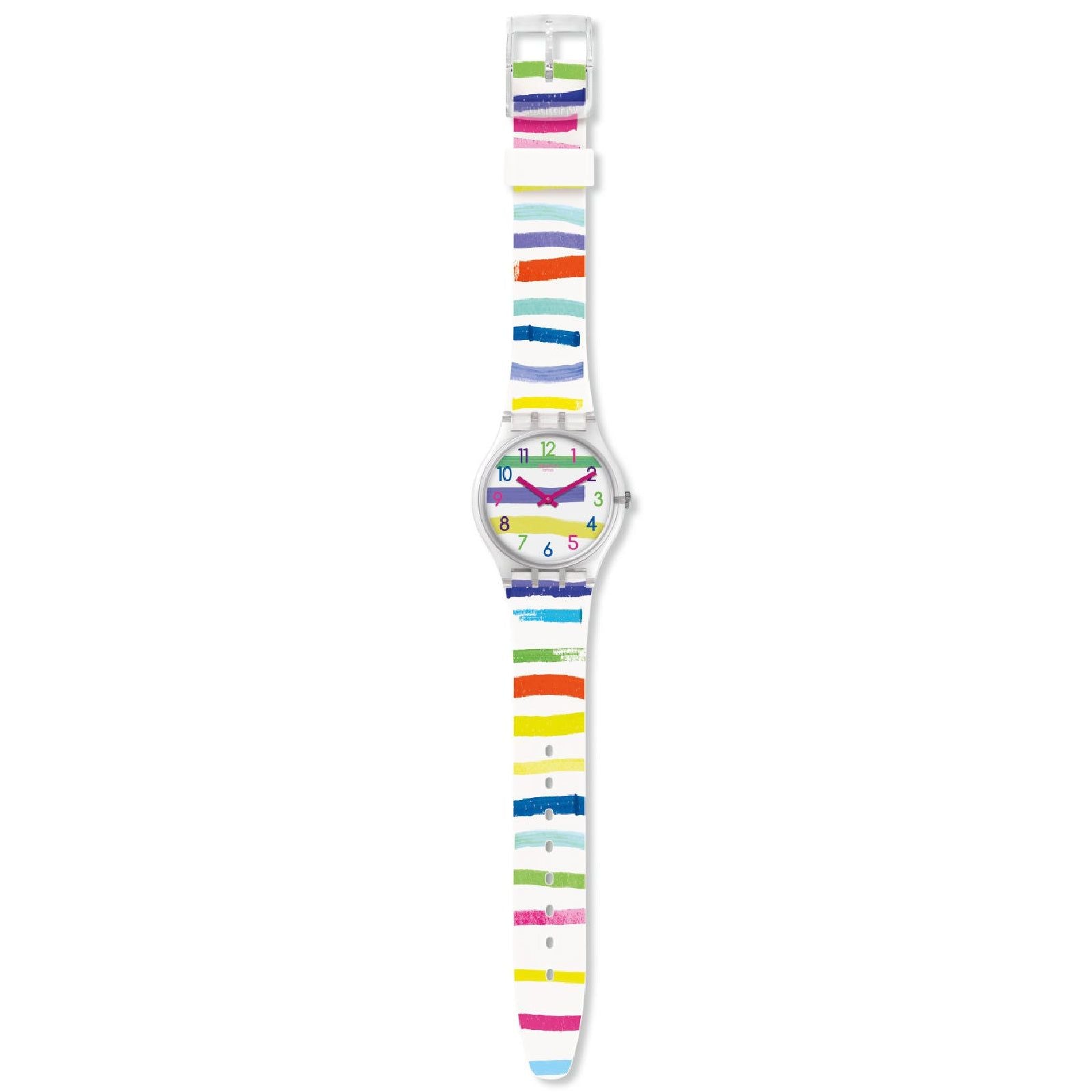 Orologio solo tempo Swatch Mediterranean Views da donna e da bambina/o GE254-2