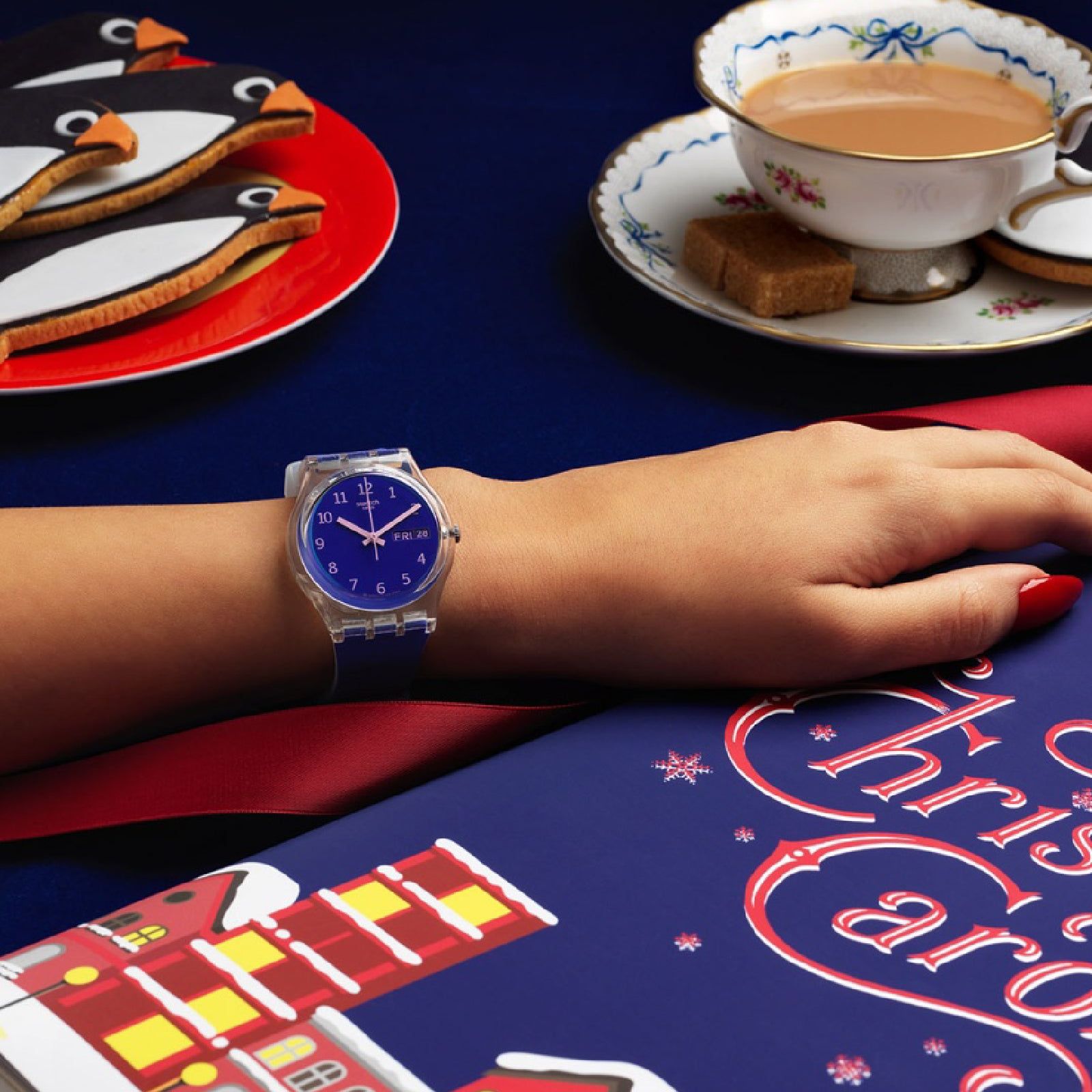 Orologio solo tempo Swatch Transformation da donna GE718-3