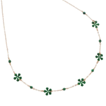 Collana Maman et Sophie Fiori da donna GHFLO5V-1