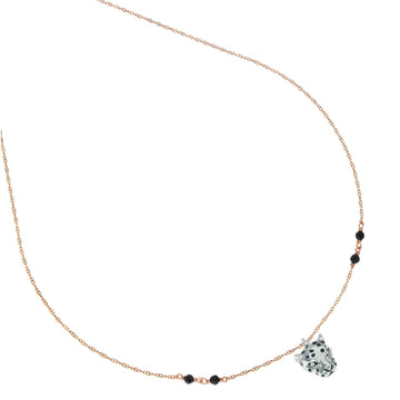Collana Maman et Sophie Leopard da donna GHLEOINS-1