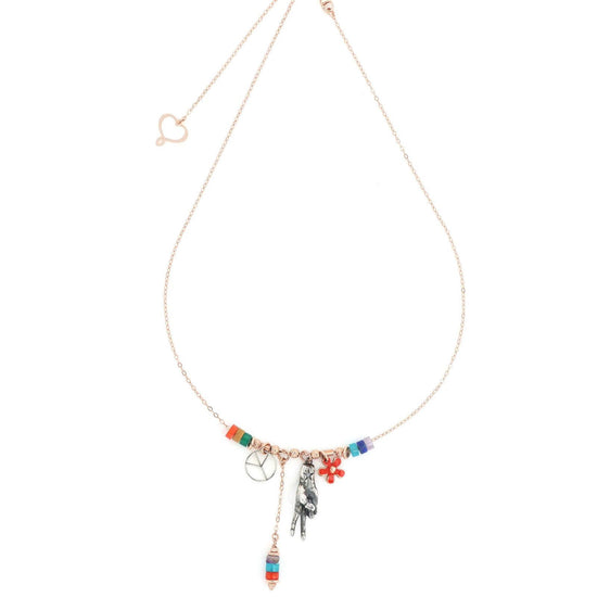 Collana Maman et Sophie Rainbow da donna GHRAI1PF-2
