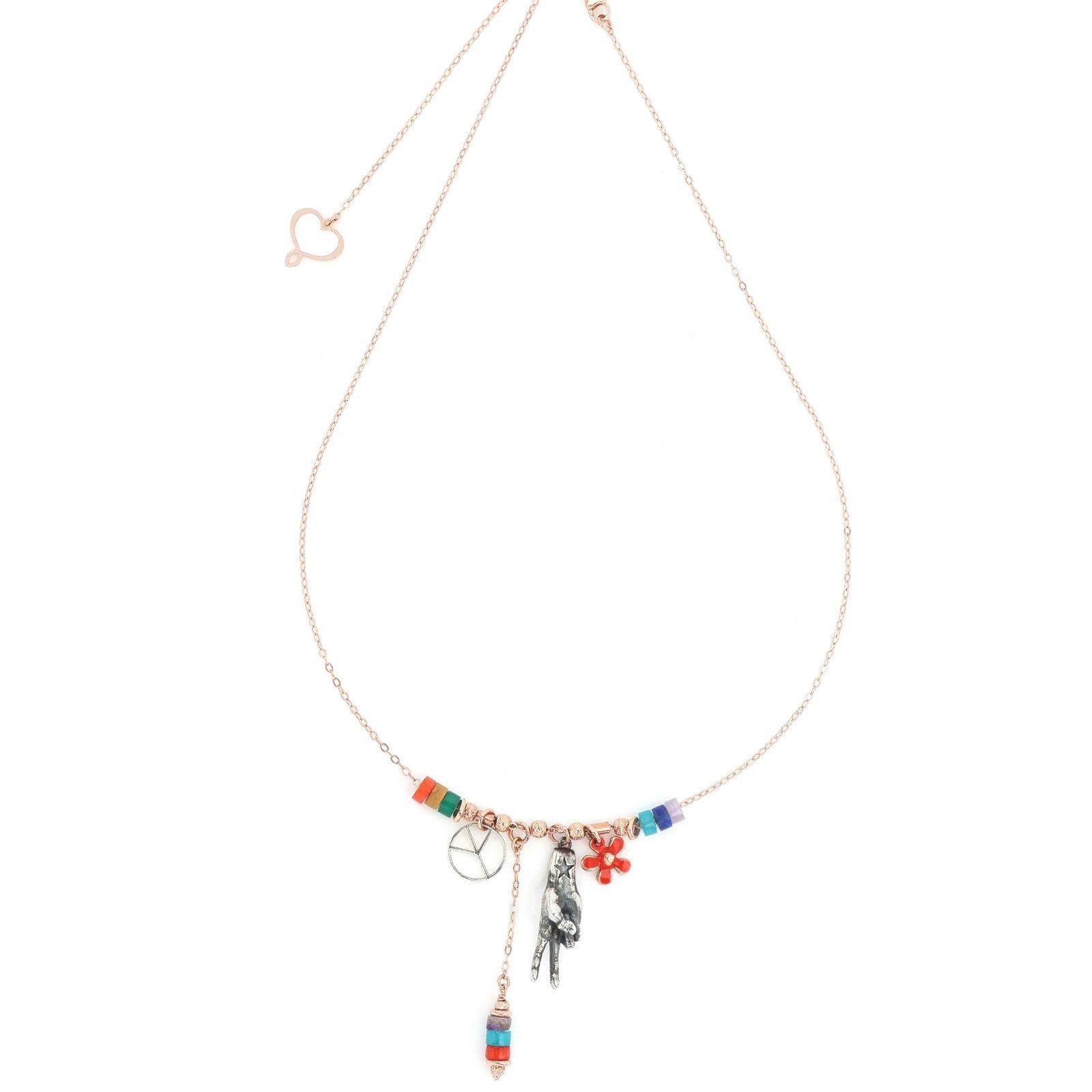 Collana Maman et Sophie Rainbow da donna GHRAI1PF-2