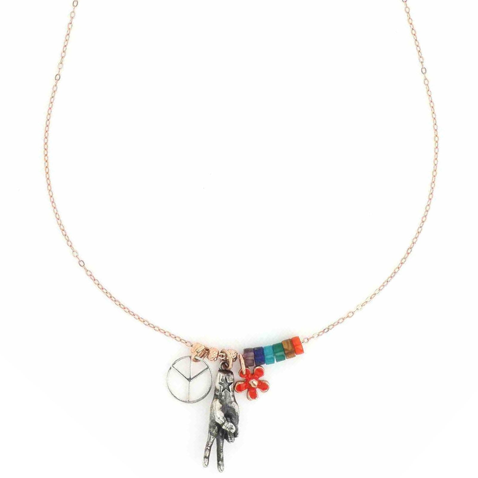 Collana Maman et Sophie Rainbow da donna GHRAI2PF-1