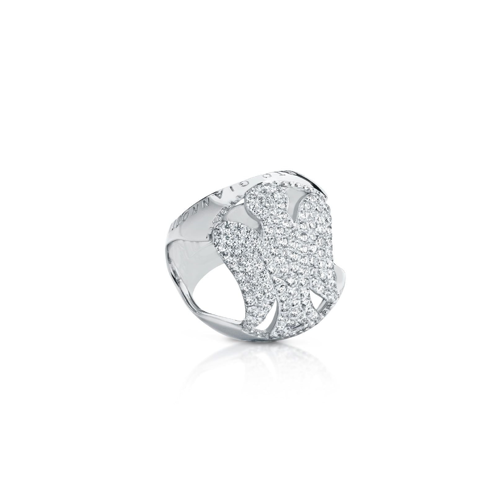 Anello Roberto Giannotti Angeli Argento da donna GIA356-1