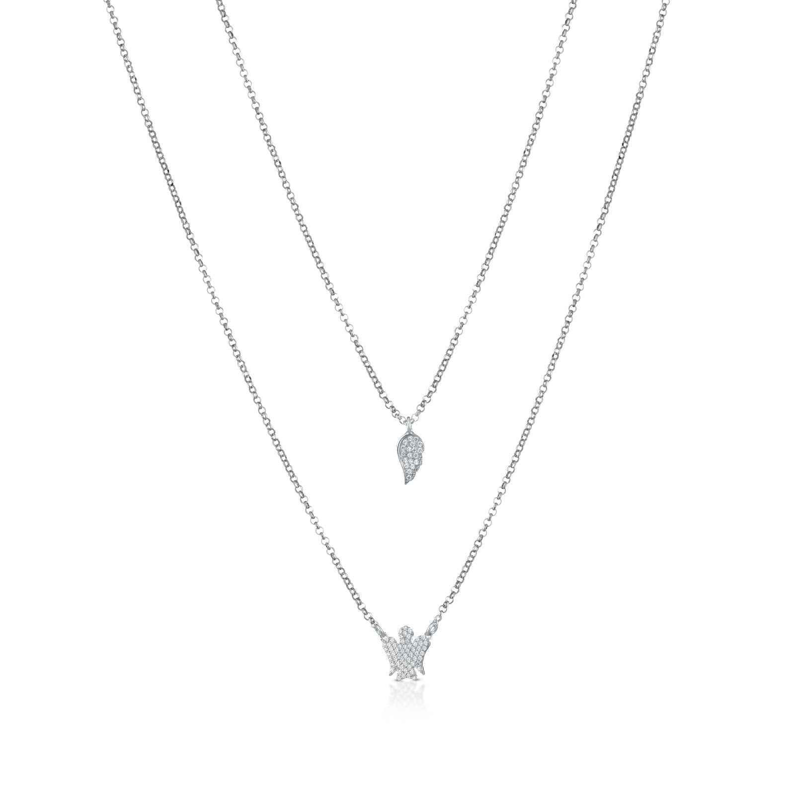 Collana Roberto Giannotti Angeli Argento da donna GIA367-1