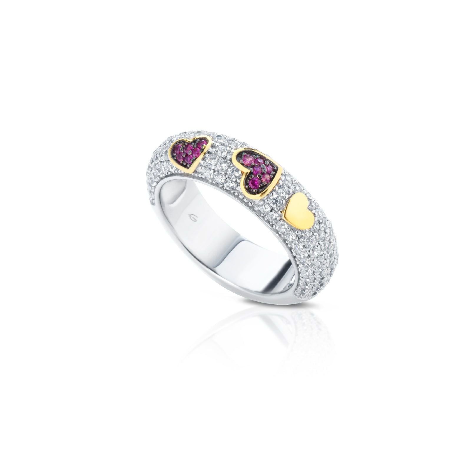 Anello Roberto Giannotti Angeli Argento da donna GIA373-1