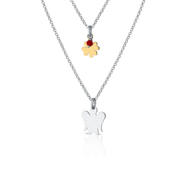 Collana Roberto Giannotti Angeli Argento da donna GIA374-1