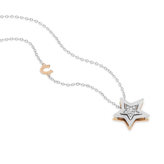 Collana Comete Stella da donna GLB1448-2