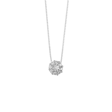 Collana Comete Rose Di Diamanti da donna GLB1585-1
