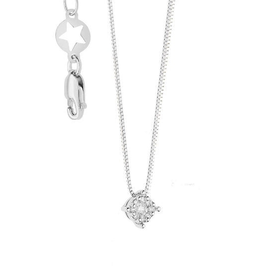 Collana Comete Rose Di Diamanti da donna GLB1608-2