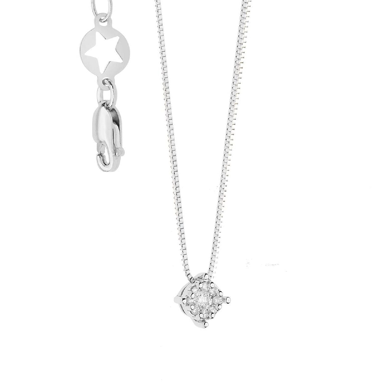 Collana Comete Rose Di Diamanti da donna GLB1608-2