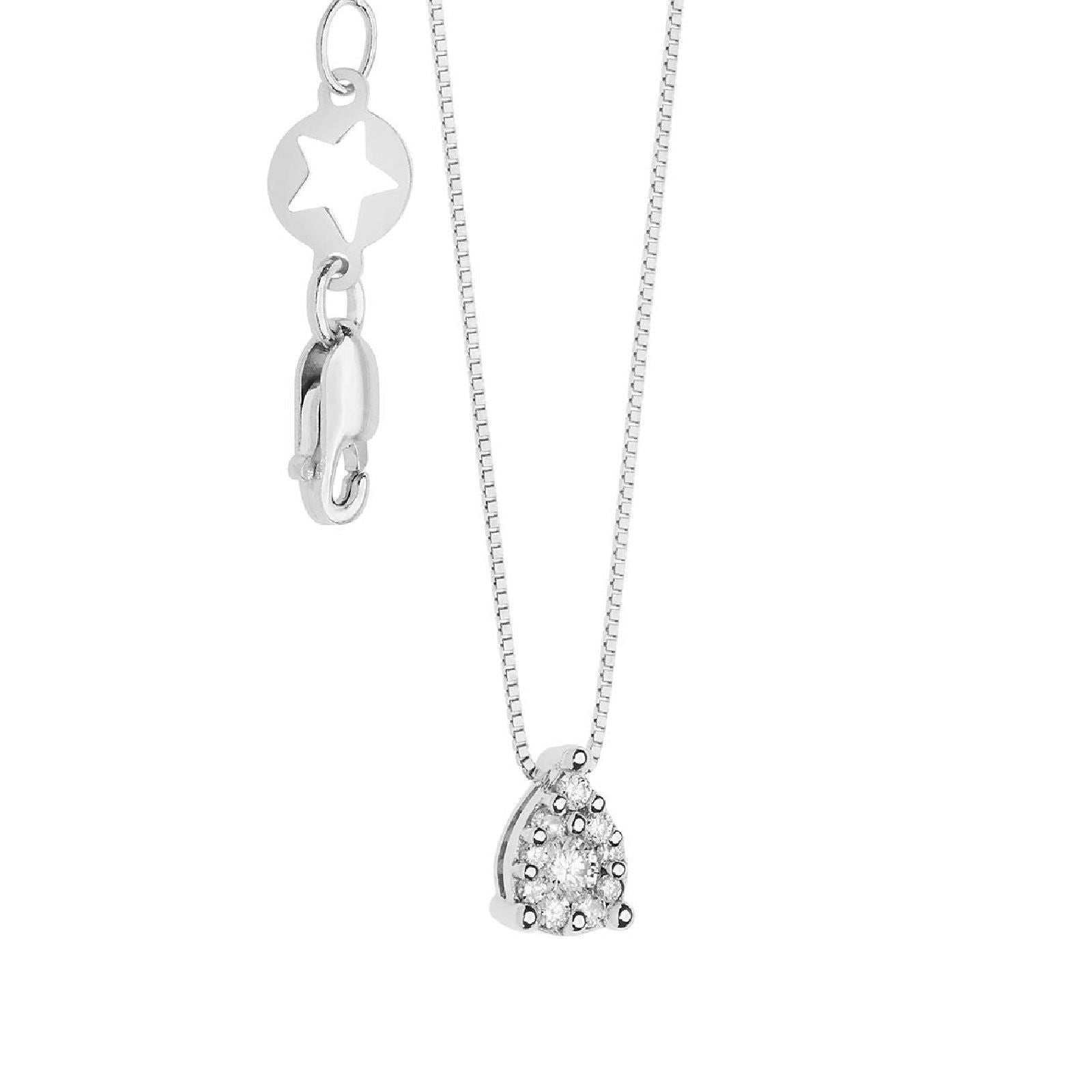 Collana Comete Rose Di Diamanti da donna GLB1612-2