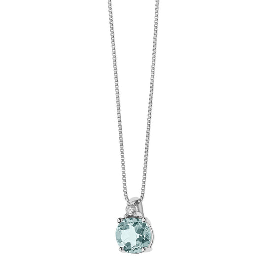 Collana Comete Azzurra da donna GLQ264-2