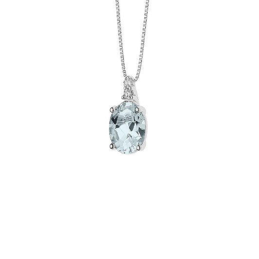 Collana Comete Azzurra da donna GLQ267-1