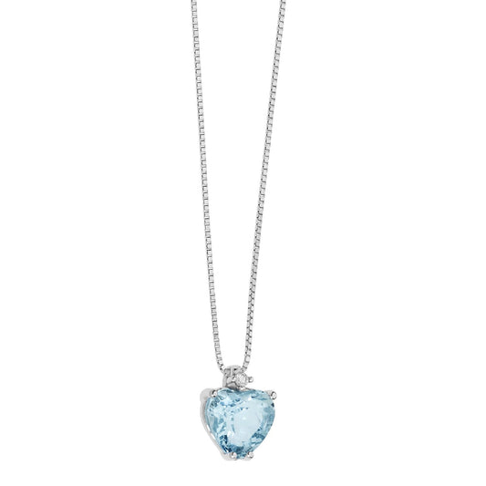Collana Comete Azzurra da donna GLQ272-2