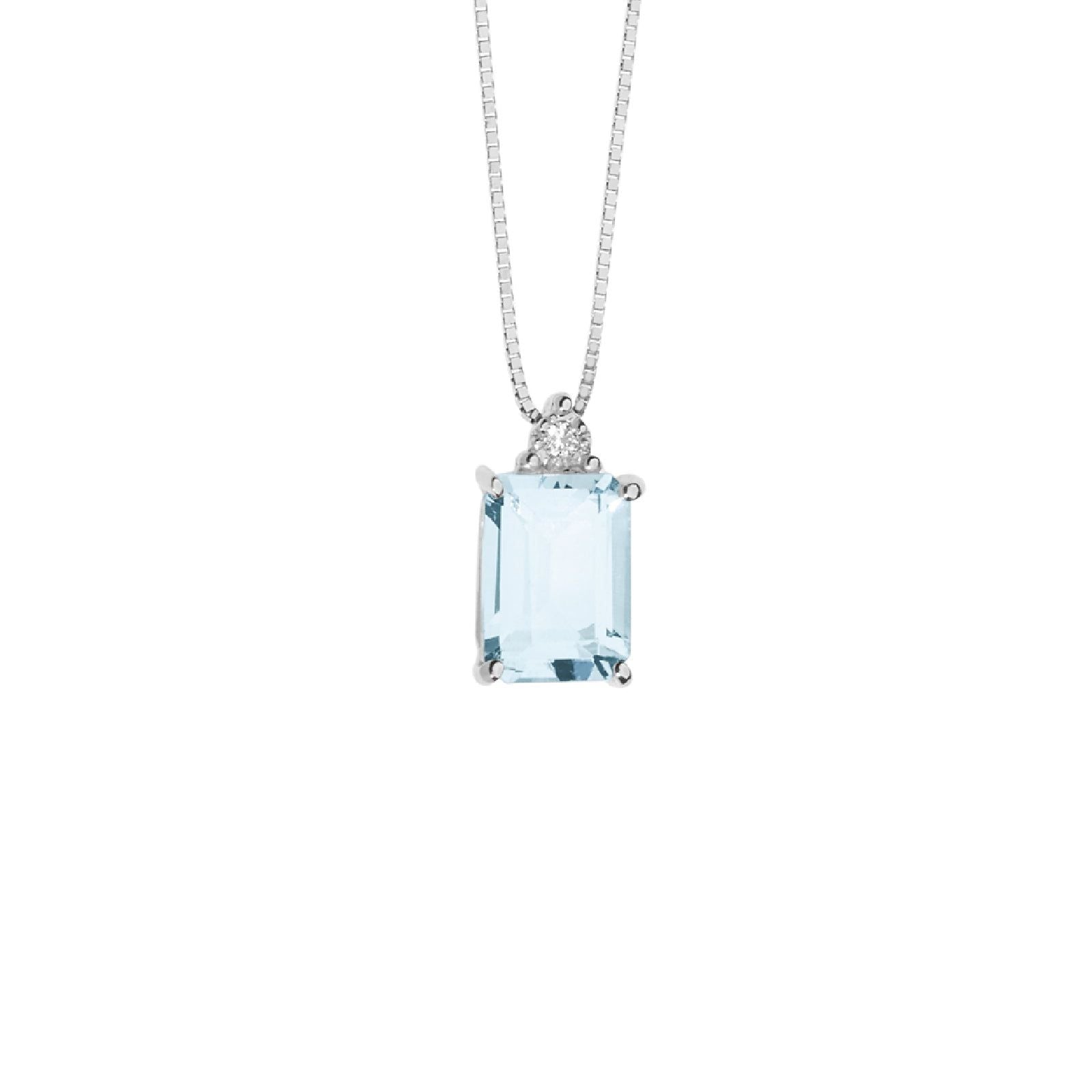 Collana Comete Azzurra da donna GLQ278-1