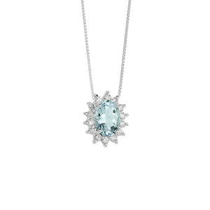 Collana Comete Azzurra Prestige da donna