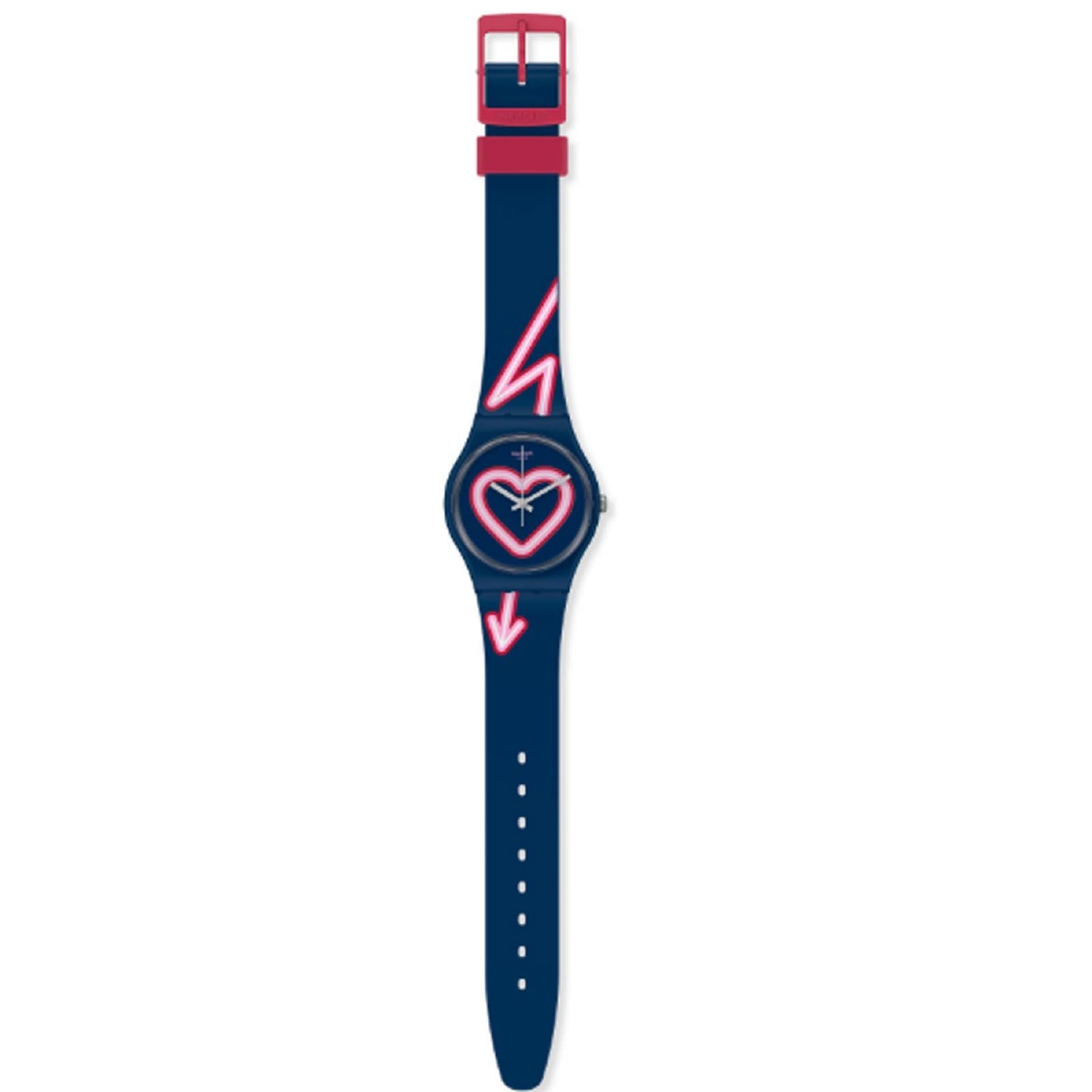 Orologio solo tempo Swatch The Power of Love da donna e da bambina GN267-2