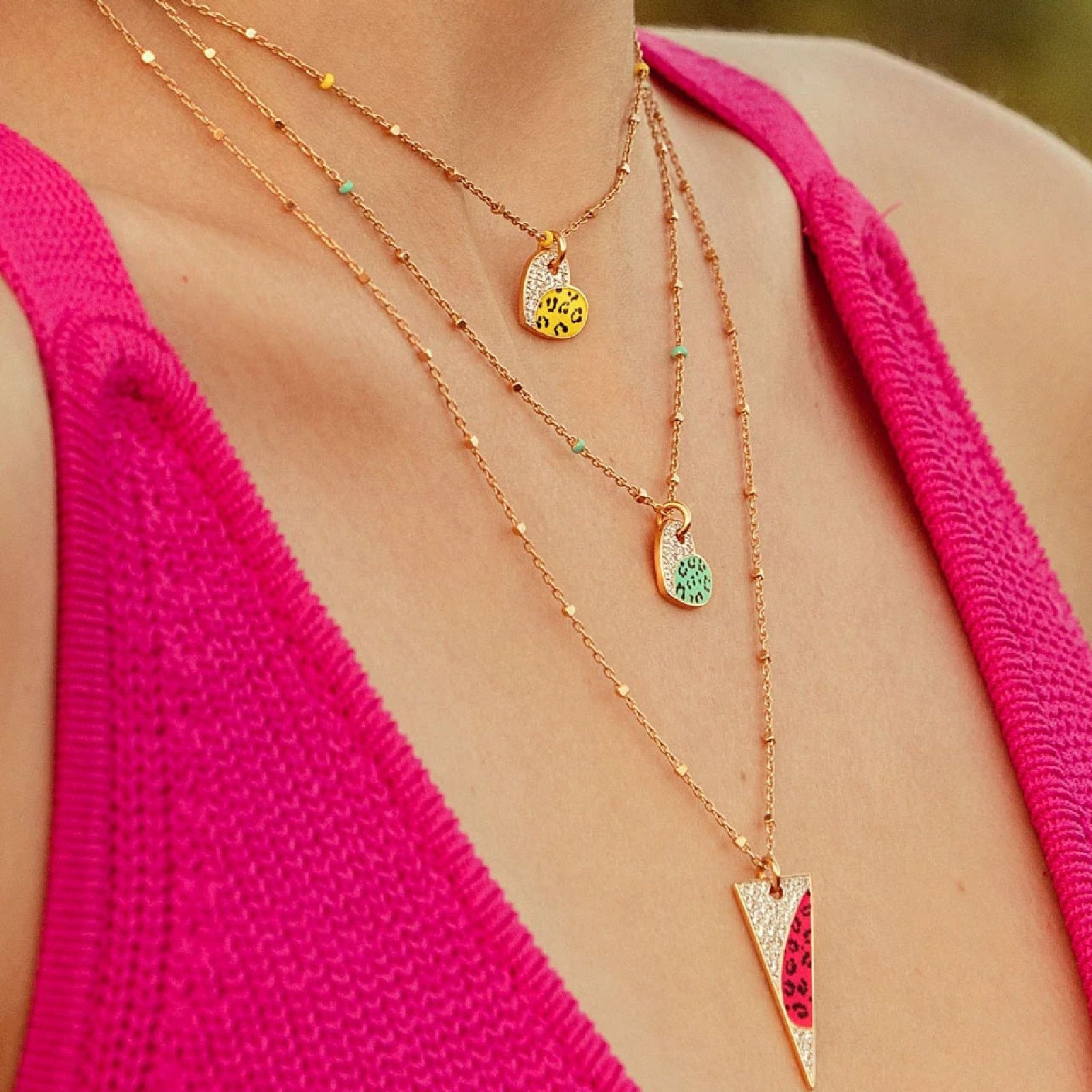 Collana Rue Des Mille Jungle Tribe da donna GRJ-02R-3