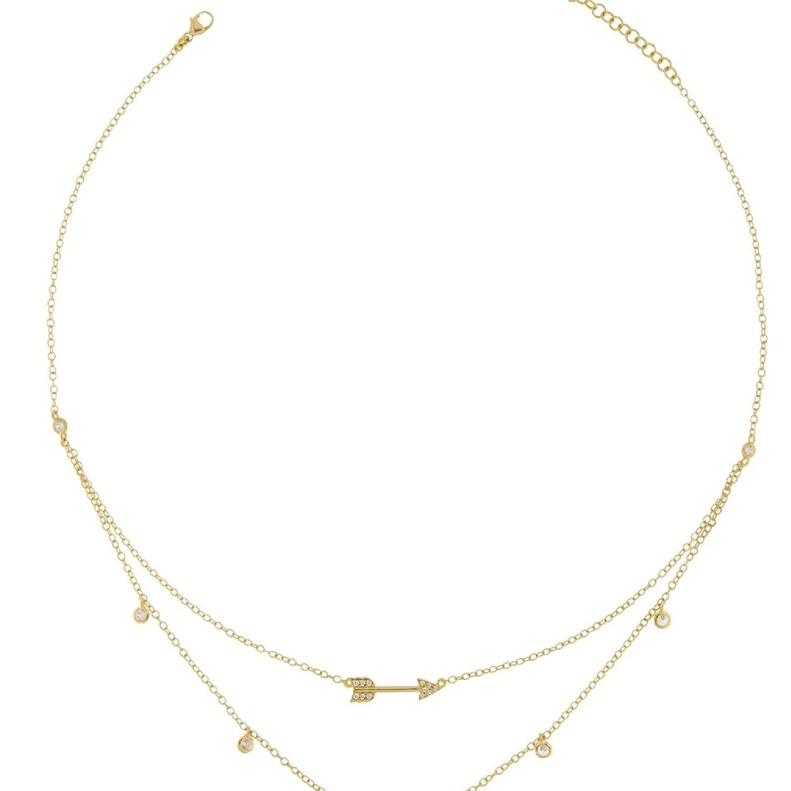 Collana Rue Des Mille Stardust Tales da donna GRZ-007-DOP-FRE-1