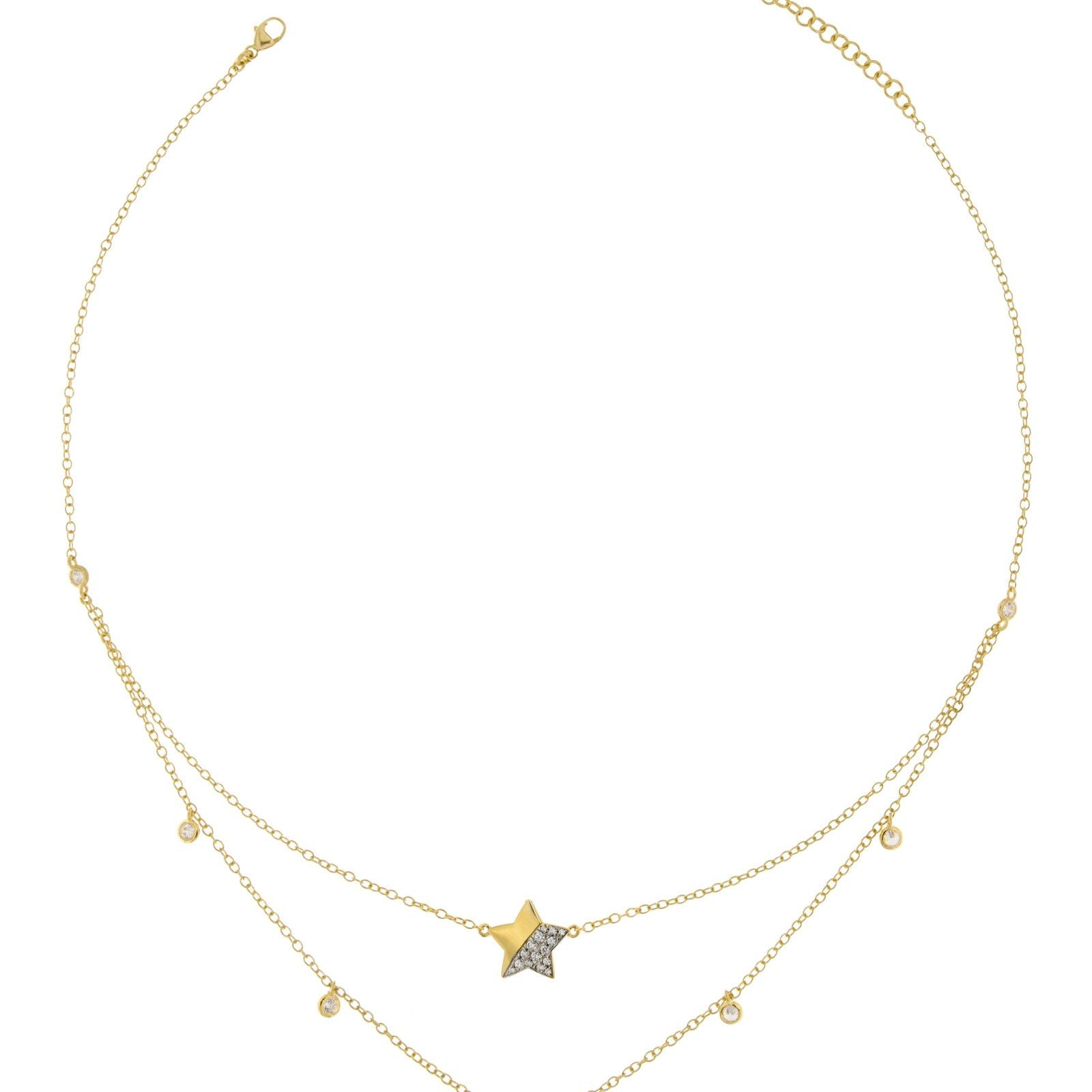 Collana Rue Des Mille Stardust Tales da donna GRZ-007-DOP-STE-1