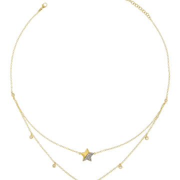 Collana Rue Des Mille Stardust Tales da donna GRZ-007-DOP-STE-1
