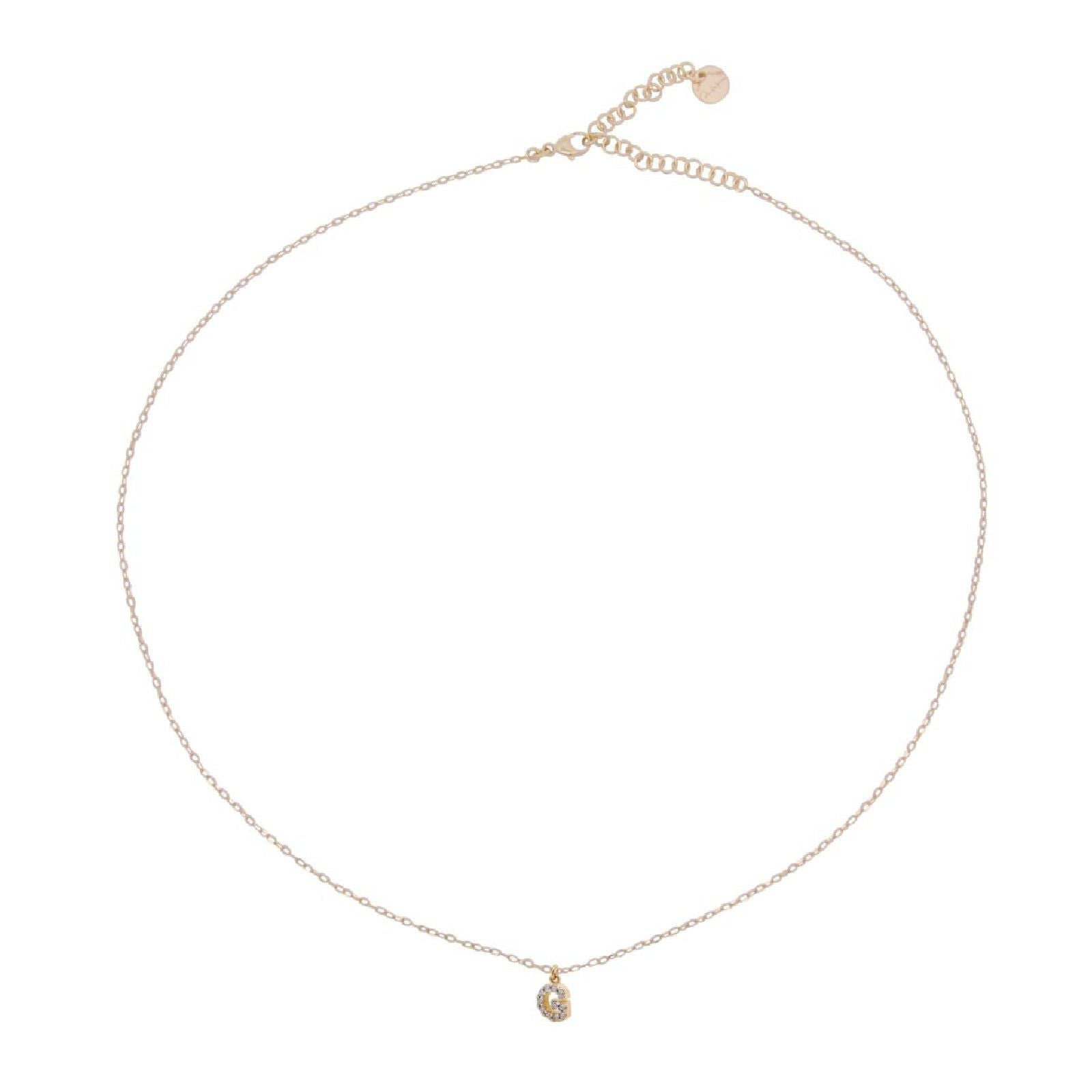Collana Rue Des Mille Stardust Classic da donna GRZ-011-INIZ-AU-G-1
