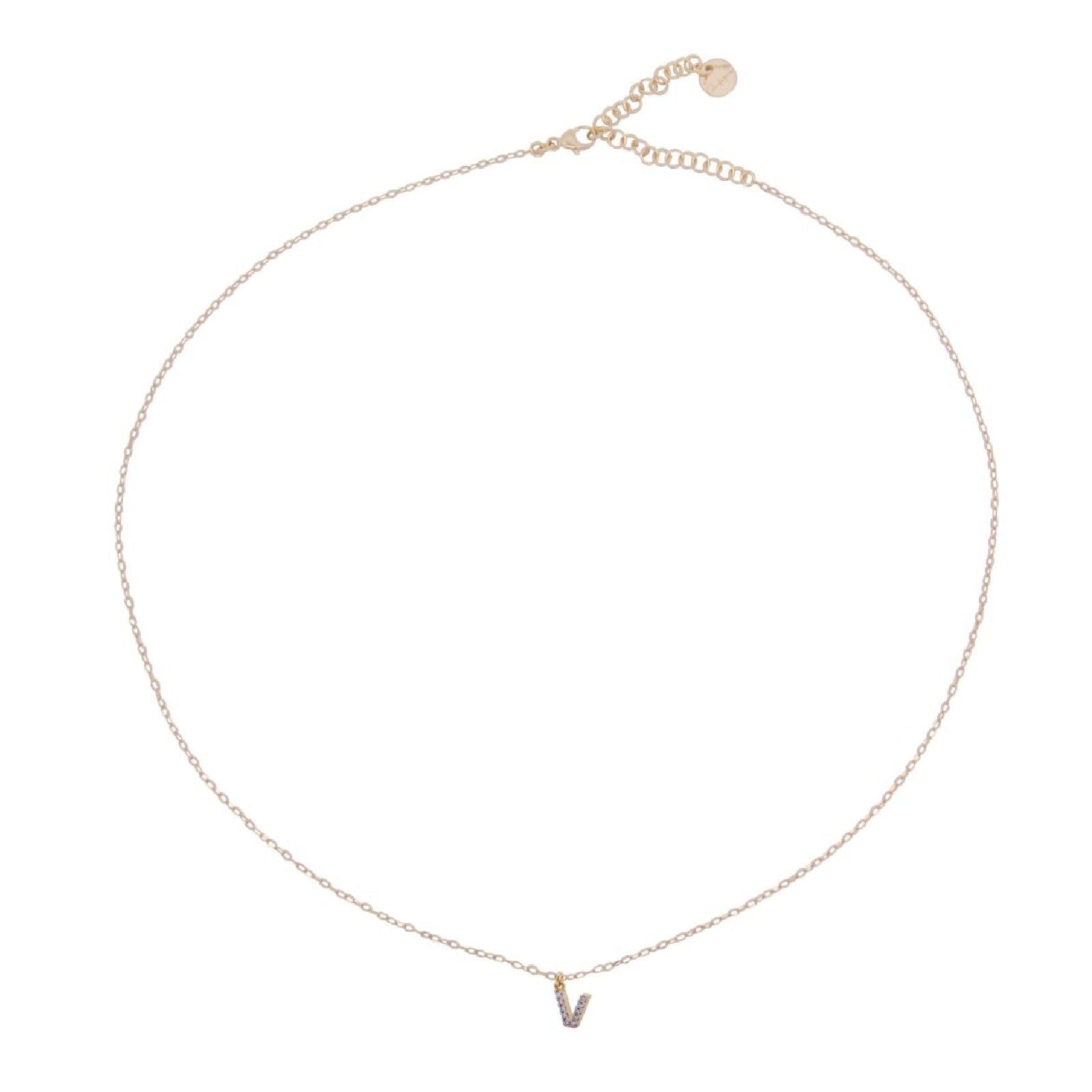 Collana Rue Des Mille Stardust Classic da donna GRZ-011-INIZ-AU-V-1