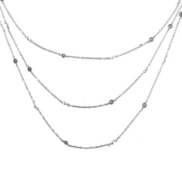 Collana Rue Des Mille Galactica Ice da donna GRZ-013-M3-RH-1