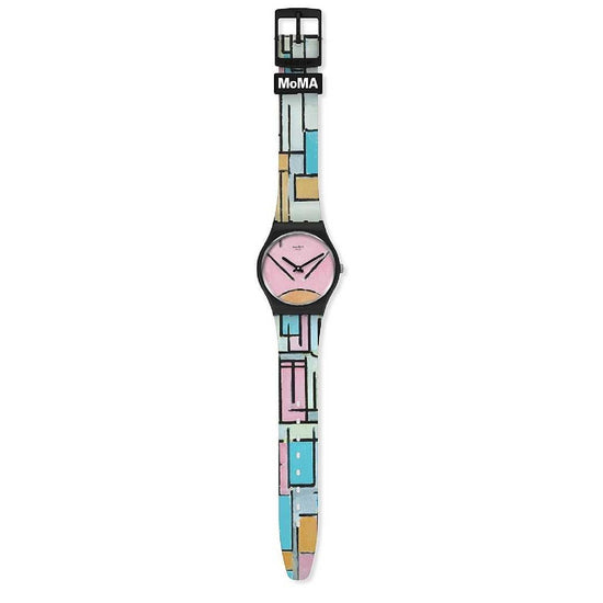 Orologio solo tempo Swatch MoMA da donna GZ350-2
