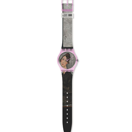 Orologio solo tempo Swatch X Centre Pompidou da donna GZ356-2