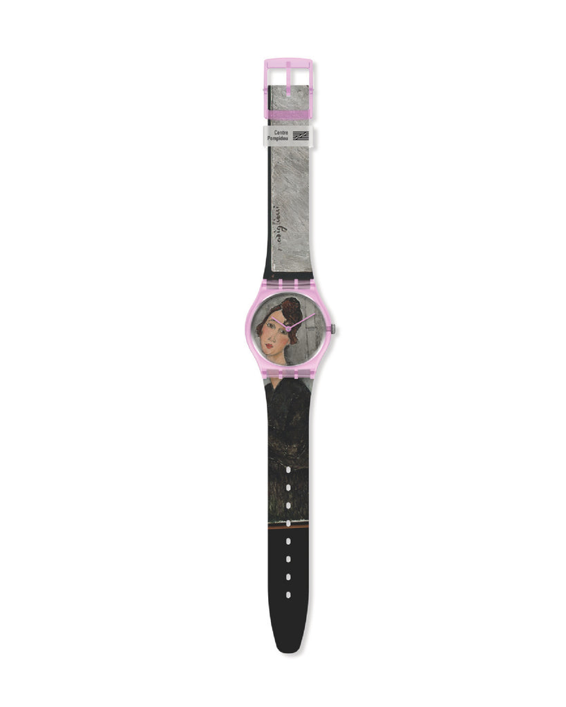 Orologio solo tempo Swatch X Centre Pompidou da donna
